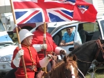 Colour Party duties.