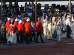 First round of the Grand Entry.